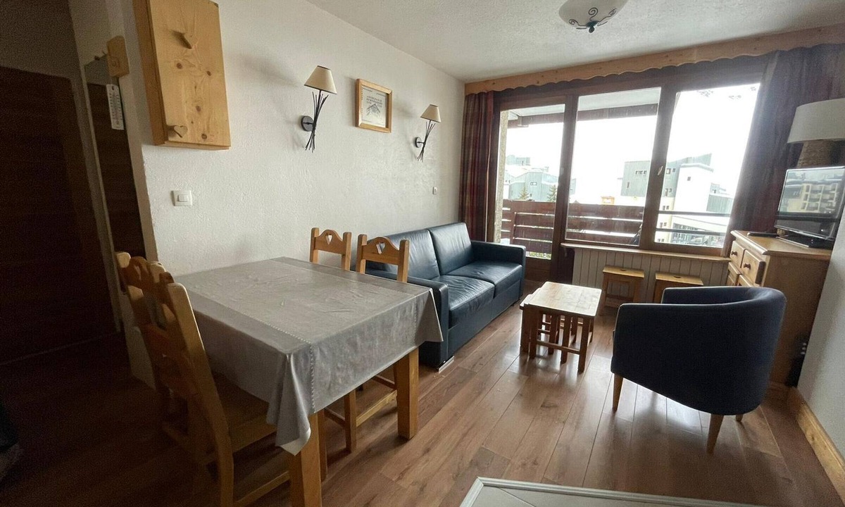 Val Claret Apartment | 2-room renovated at the foot of the slopes, south-west facing