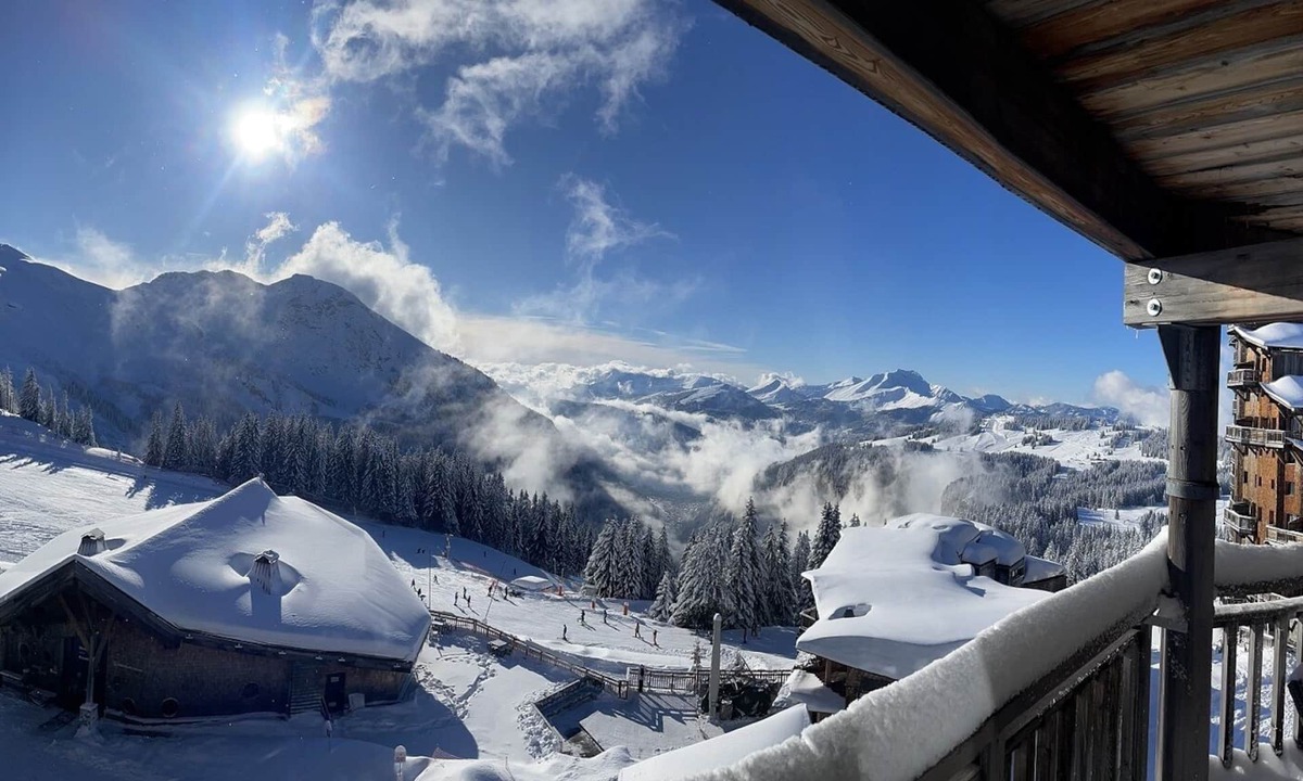 Avoriaz Apartment | 5* Premium Residence at the foot of the slopes, Swimming pool, Hammam, Fitness, Park, 40 m².