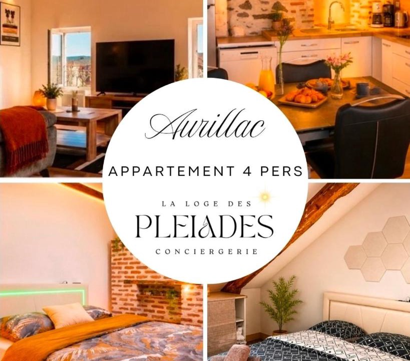 Aurillac Apartment | Appartement cosy avec une vue dégagée