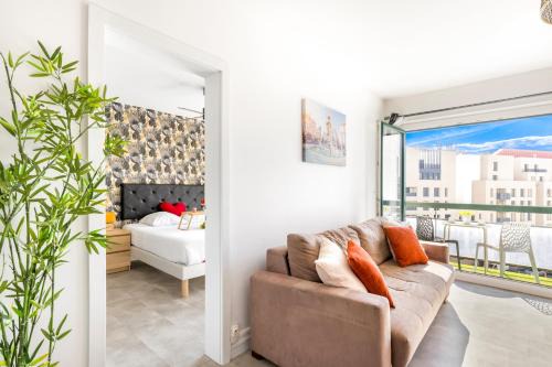 Villette - Maisons Neuves Apartment | BnGo l Le Spacieux Cocon PartDieu l parking, balcon, 4p