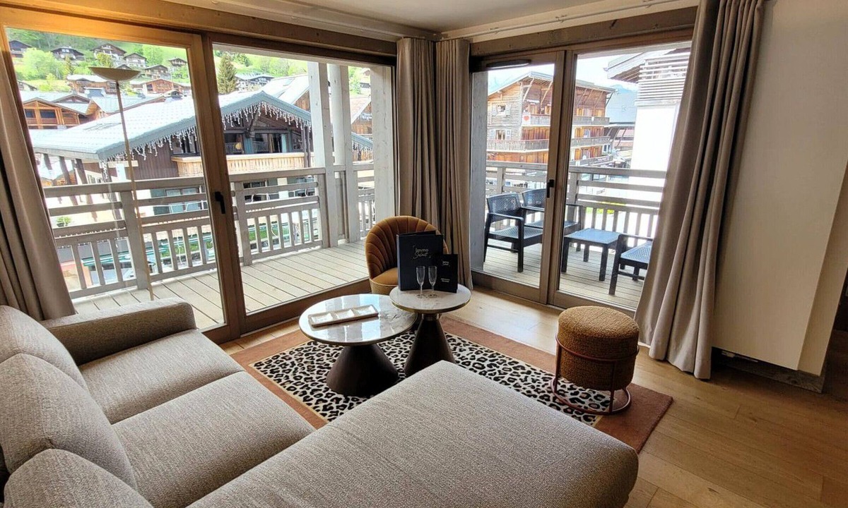 Les Gets Apartment | Bright apartment in resort center, 6 people