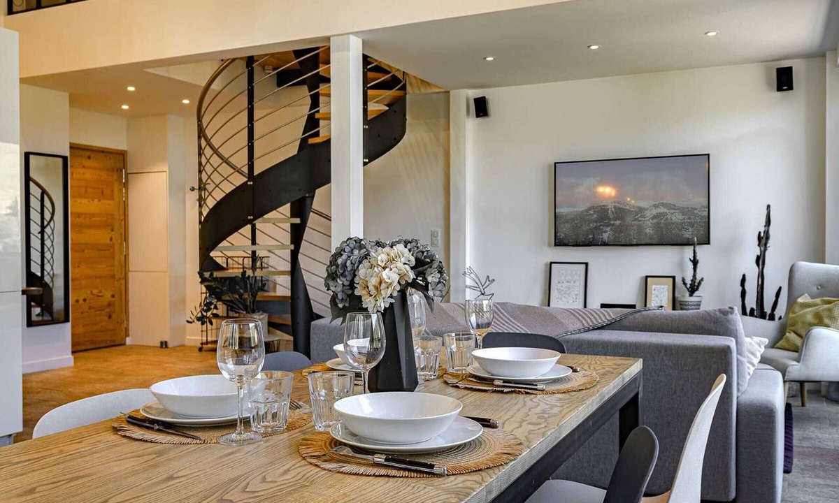 Plagne 1800 Apartment | Bright loft with parking - 4 guests