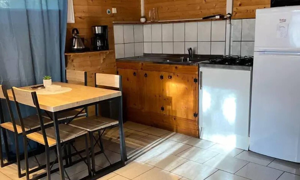 Messery Ski Chalet | Camping maeva Escapades Relais du Léman * - Cozy 3 Room Chalet 4/5 People + TV