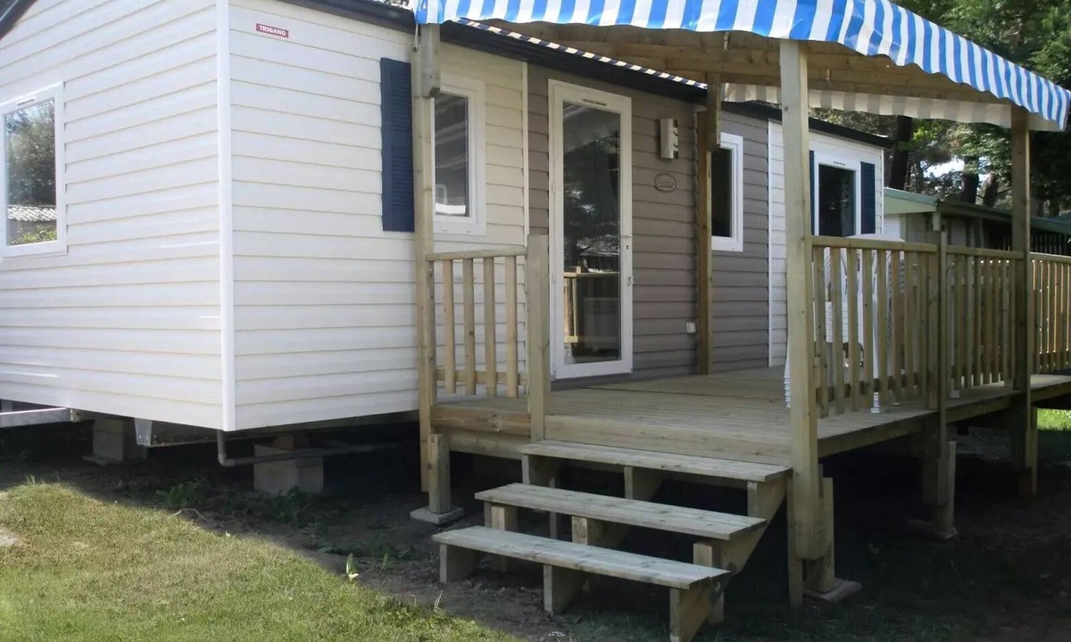 Laurac-en-Vivarais House | Campsite Saint-Amand* - Mobil home Confort 3 rooms 4 persons