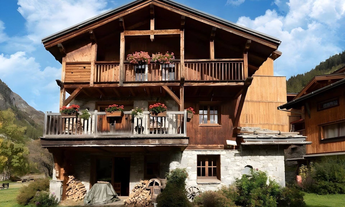 Les Brevieres Ski Chalet | Casa-Chalet Brizolée avec vue sur le lac à Tignes