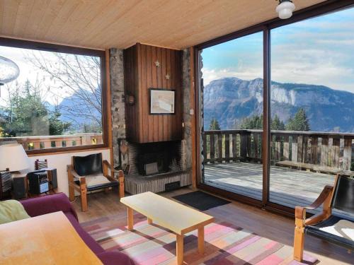 Les Carroz-d'Araches Ski Chalet | Chalet 3 chambres, 8 pers, terrasse sud, proche remontées, équipements complets - FR-1-572-216