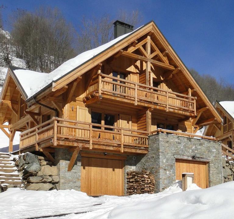 Vaujany Ski Chalet | Chalet Skidh - 10 personnes - emplacement idéal au centre de Vaujany