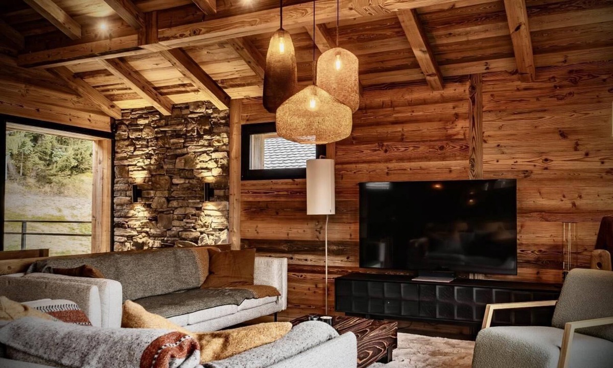 Montalbert Ski Chalet | Chalet, view mountain, sauna, terrace, balcony, parking, tv, ski locker, 155m², Montalbert