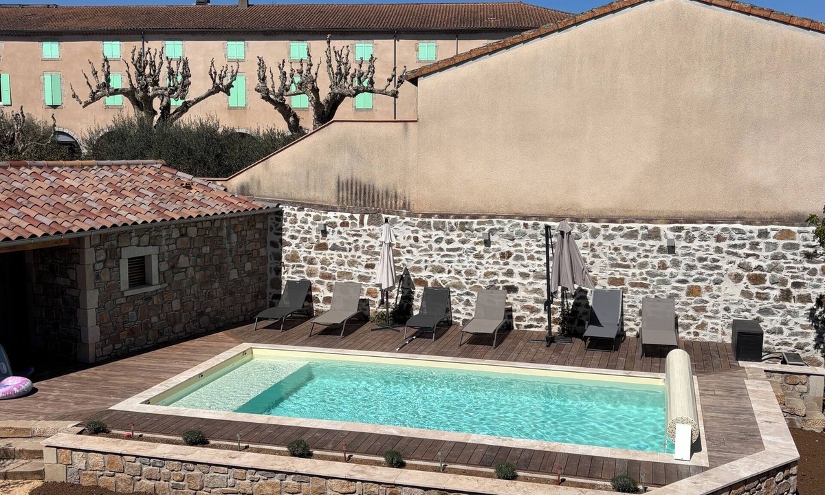 Laurac-en-Vivarais Villa | Charming, completely renovated family gîte in the heart of an Ardechois village.