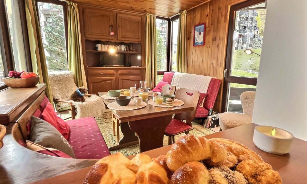 Val-d'Isere Apartment | Comfortable apartment, village view - 5 guests