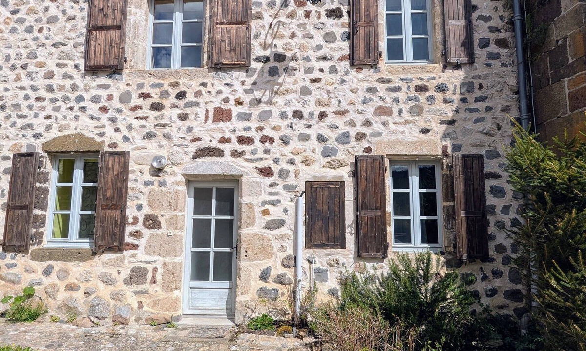 Arlempdes Cottage | Cottage for 4 with courtyard, Loire view