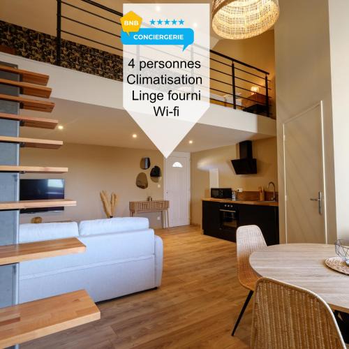 Les Echets Apartment | Duplex avec terrasse proche Pérouges Meximieux CNPE BUGEY