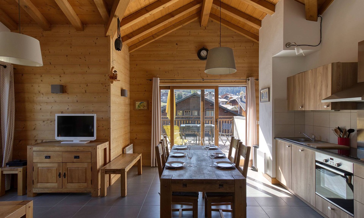 Les Gets Apartment | Duplex in Les Gets City center - 8 persons, 3 bedrooms - close to the slopes