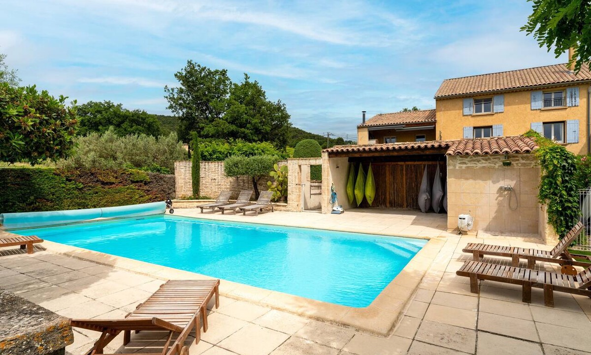 Vinsobres House | Gite les vignes - La bastide st jacques - Pool