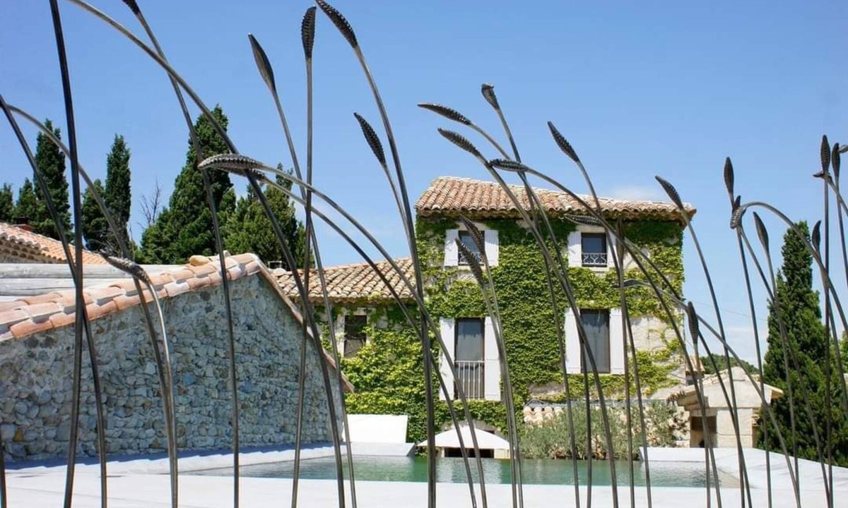Rasteau House | HOUSE with infinity pool, view of dentelles de Montmirail