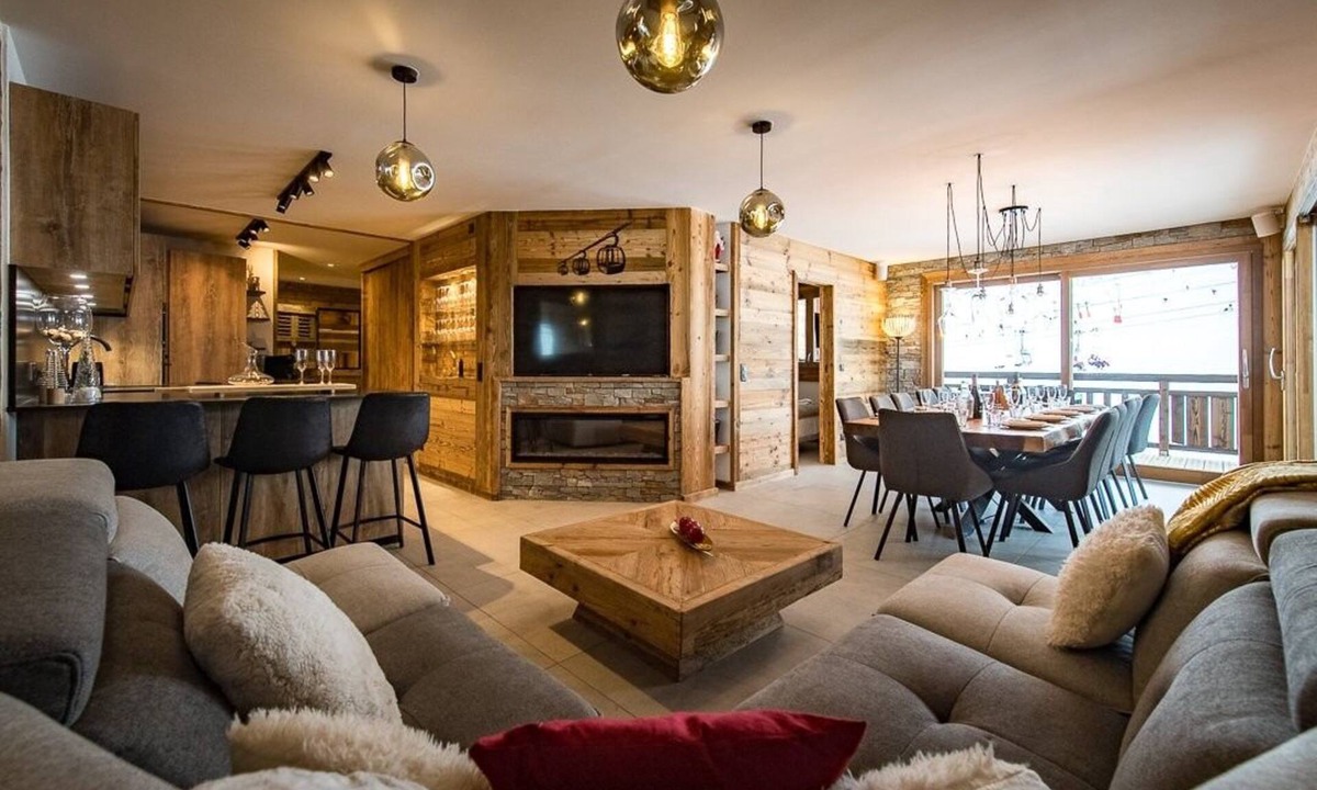 La Toussuire Apartment | La Grande Verdette Apartment sleeps 12 - 5 rooms - on the slopes