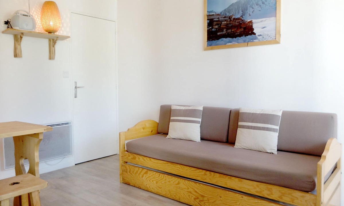 Le Lavachet Apartment | Modern & bright studio near slopes with balcony