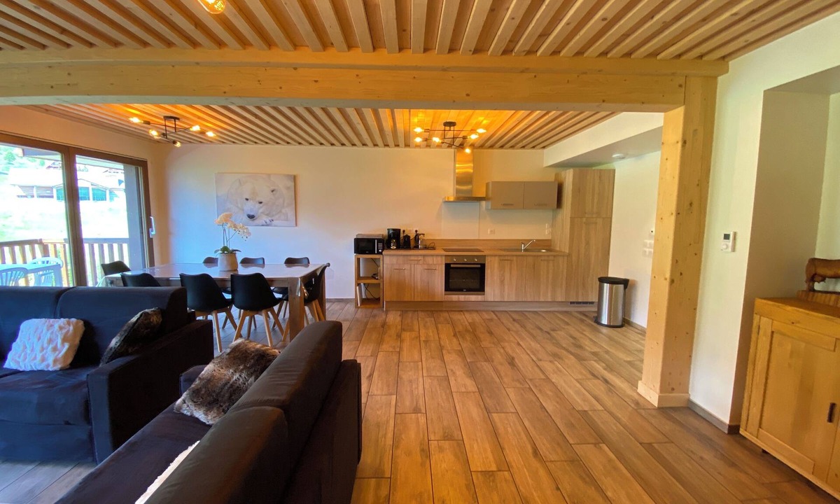 Saint-Francois-Longchamp Apartment | New apartment Ski in ski out 8 people