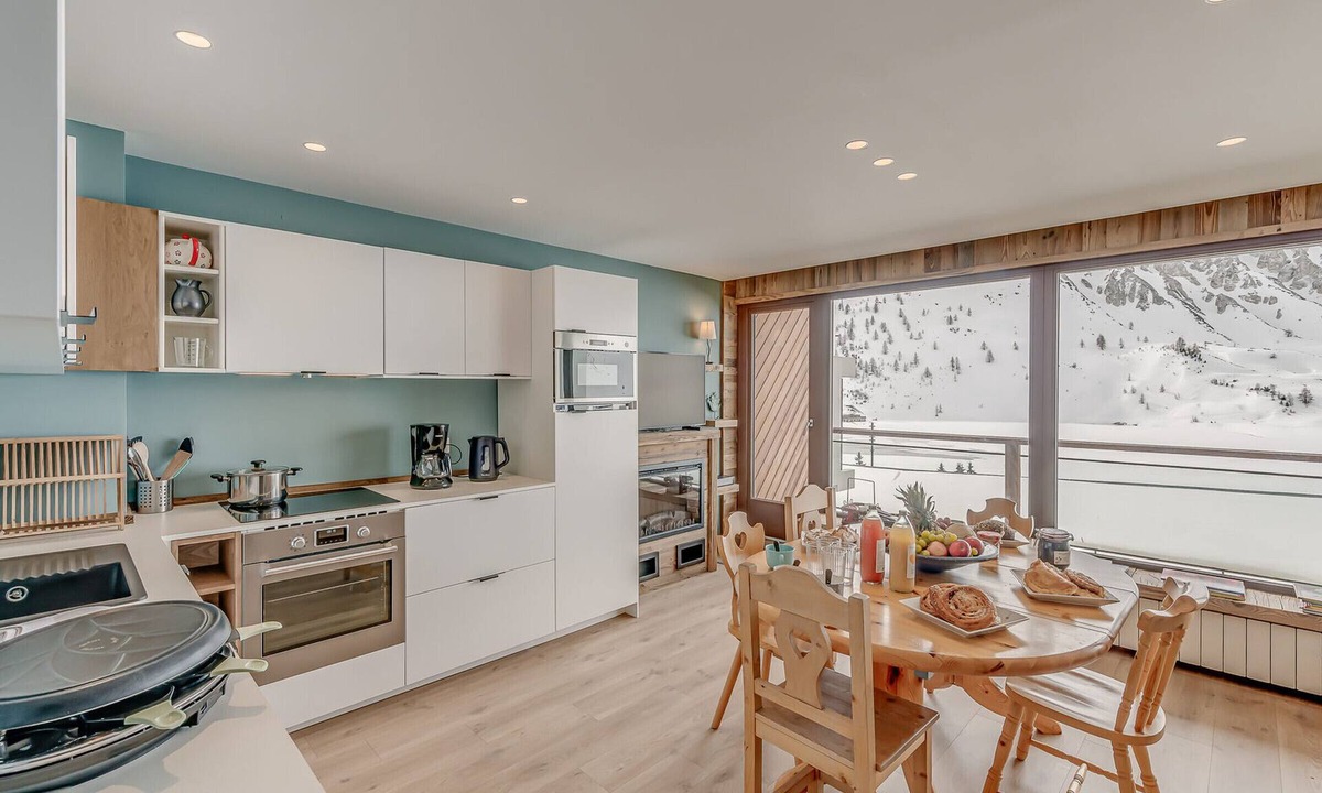 Tignes le Lac Apartment | Premium 3-room apartment, lake view, 6 pers., WIFI, in Tignes