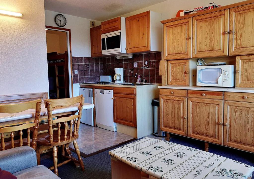 Notre-Dame-de-Bellecombe Apartment | Studio cabine fonctionnel pour 6 pers. au pied des pistes - Parking inclus - FR-1-595-5