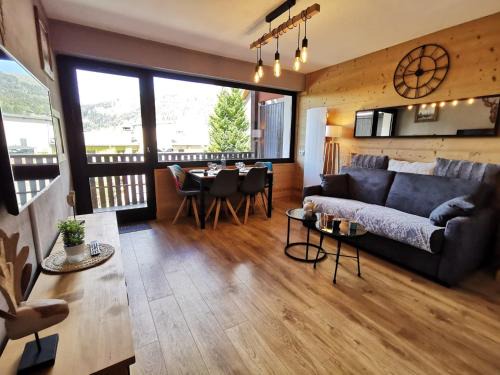 Les Gets Apartment | Studio cabine 4 pers près pistes, wifi, parking - FR-1-598-34