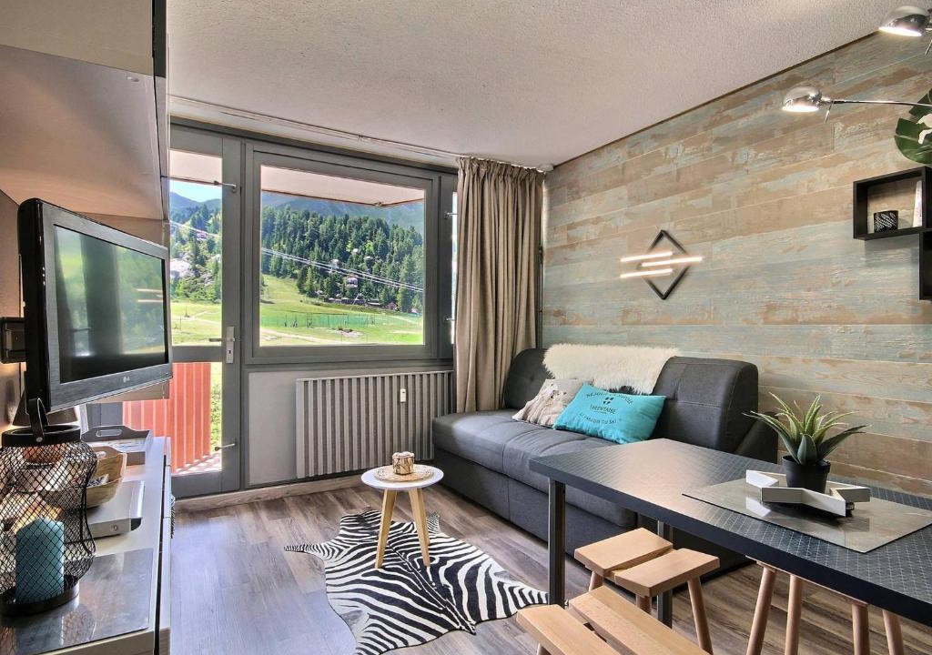 Plagne Centre Apartment | Studio cabine rénové 3/4 pers. à Plagne Centre - FR-1-455-68