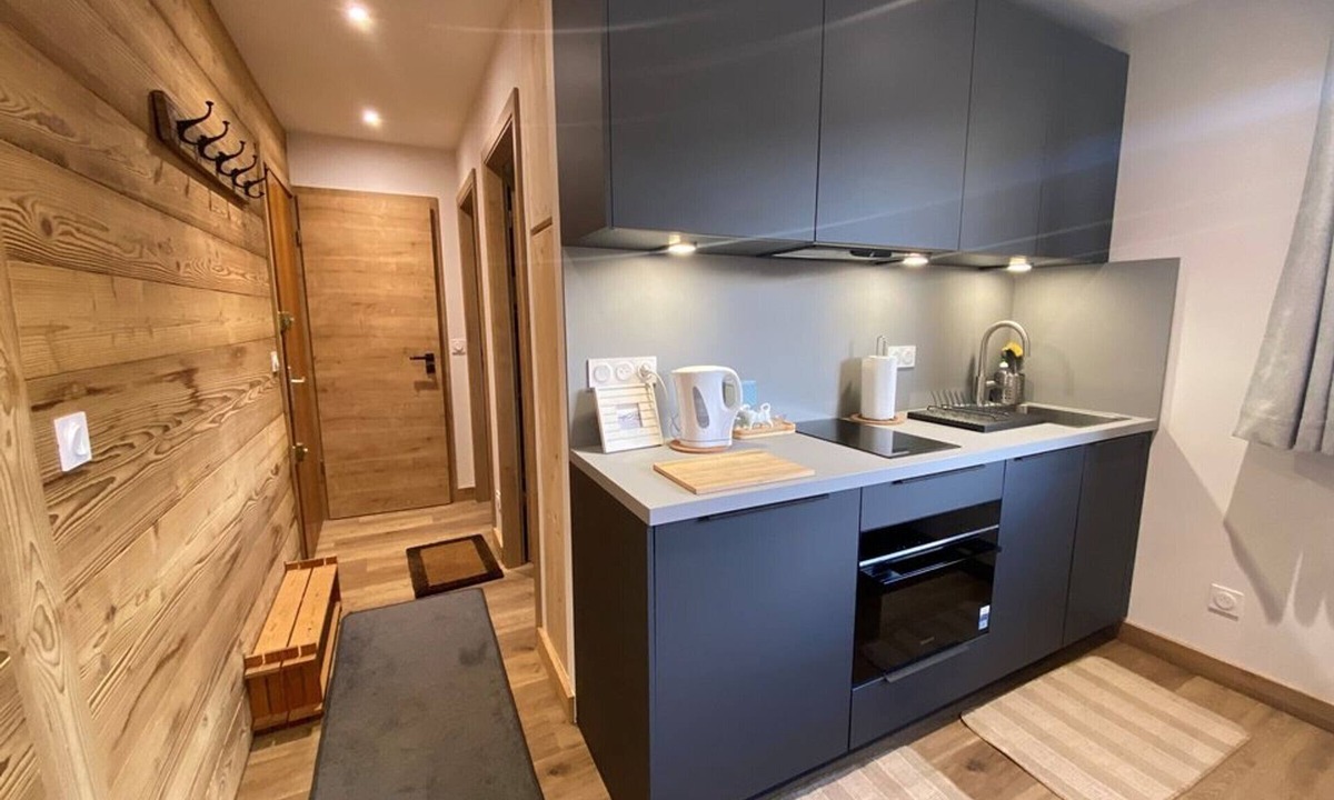 Cohennoz Apartment | Studio in Cernix, 4 pers, near slopes, large terrace