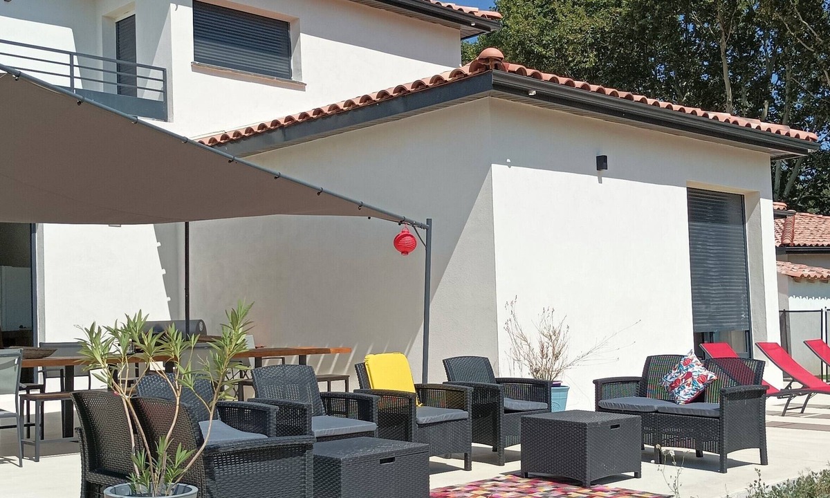 Cournonsec Villa | Vaste Maison Contemporaine Entre Sète et Montpellier