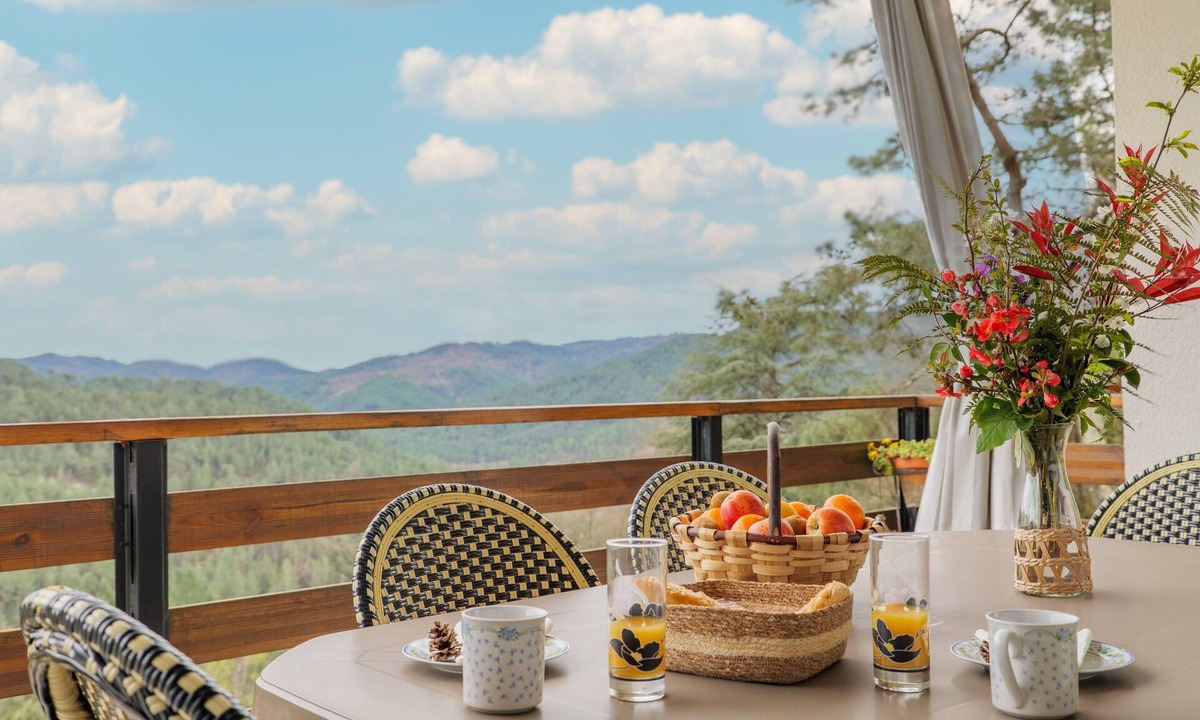 Genolhac Villa | Villa "Panoramic View Cottage" with Private Pool, Terrace and Wi-Fi
