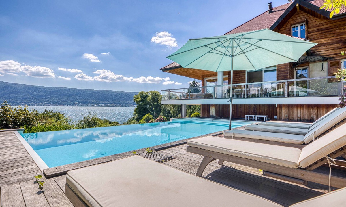 Veyrier-du-Lac Villa | Villa Richardière - Accès privé au lac et piscine