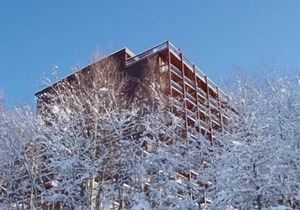 100m from resort center, 8th floor, view mountain, balcony, tv, 30m², Les Arcs