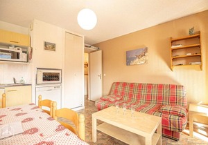 350m from resort center, Ground floor, balcony, tv, 30m², Aussois