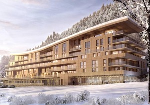 3rd floor, fitness, swimming pool, sauna, hammam, balcony, ski locker, 90m², Les Arcs
