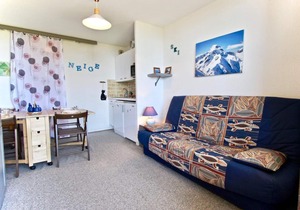 3rd floor, tv, ski locker, 21m², Chamrousse