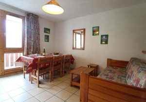 Appartement 6 pers au pied des pistes avec Wifi gratuit - FR-1-508-1