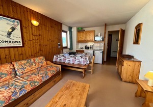 Bright apartment at the foot of the slopes with direct access to Grand Massif