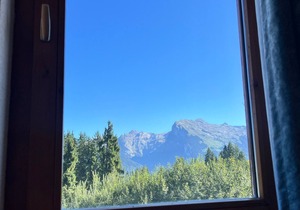 Bright apartment at the foot of the slopes with direct access to Grand Massif