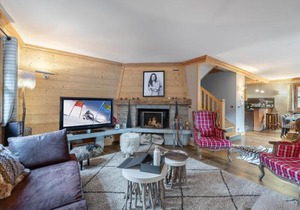Chalet confortable avec sauna à Courchevel Le Praz, proche remontées - FR-1-568-15
