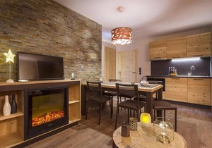 Wifi, 300m from resort center, swimming pool, balcony, tv, ski locker, 57-58m², Tignes