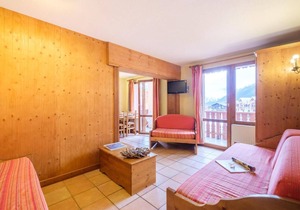 Wifi, 50m from shops, fitness, sauna, balcony, tv, ski locker, 72m², Val Cenis