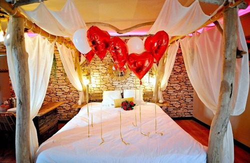 Bourgoin-Jallieu Apartment | Évasion Safari luxe, Private XXL Spa, Cinema screen, Waterfall, Sleeps 4