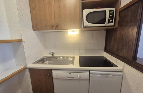 Tignes Apartment | 100m from resort center, 1st floor, balcony, 22m², Tignes