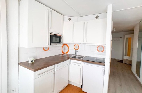 Tignes le Lac Apartment | 10m from resort center, 6th floor, balcony, tv, ski locker, 40m², Tignes