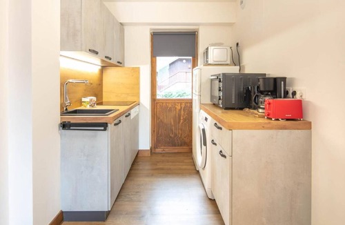 Montchavin Apartment | 150m from resort center, 1st floor, tv, ski locker, 47m², Montchavin La Plagne