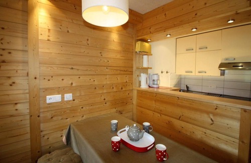 Le Lavachet Apartment | 20m from resort center, 6th floor, balcony, tv, ski locker, 43m², Tignes
