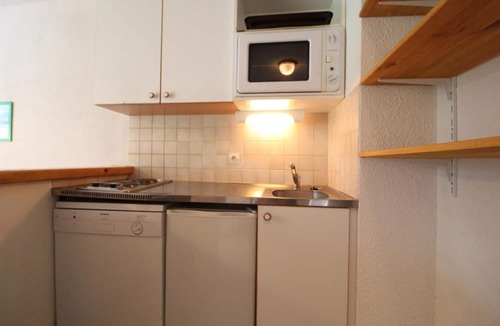 Termignon Apartment | 300m from resort center, 1st floor, balcony, tv, ski locker, 32m², Val Cenis