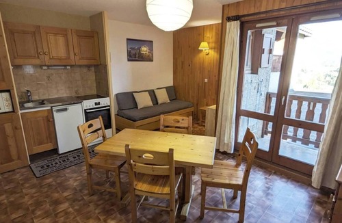 Aussois Apartment | 300m from resort center, floor -1, balcony, tv, 31m², Aussois