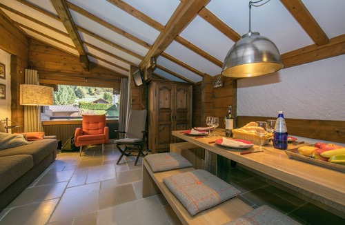 Chamonix-Mont-Blanc Apartment | Améthystes A14 Ski In/Ski Out w/Shared Pool in Argentière-Chamonix, Argentière (Chamonix), France