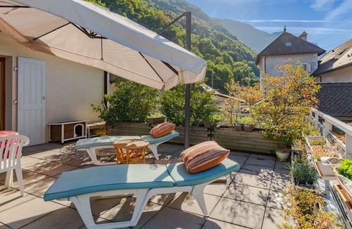 Rovagny Apartment | Apartment 'Domaine du Prieuré' with Mountain View, Terrace & Wi-Fi