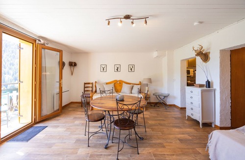 Aillon-le-Jerune Apartment | Apartment "Les Cerfs" with Mountain View, Balcony, and Wi-Fi
